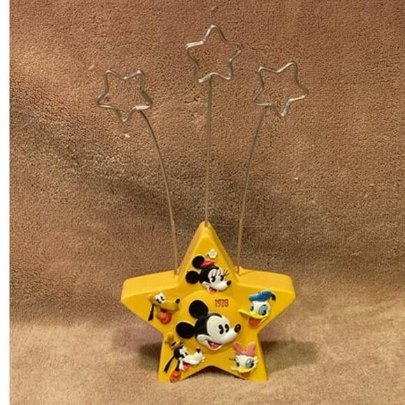 Vintage Hallmark Mickey & Friends Star Photo/Note Holder (2001) - Picture 2 of 6
